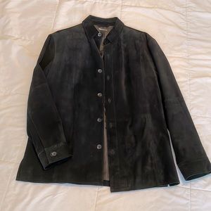 Men’s Claiborne black suede jacket